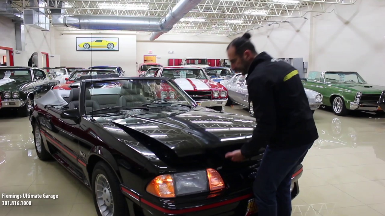 87 Mustang GT Fox boy 22K miles! for sale with test drive, driving sounds, and walk through video