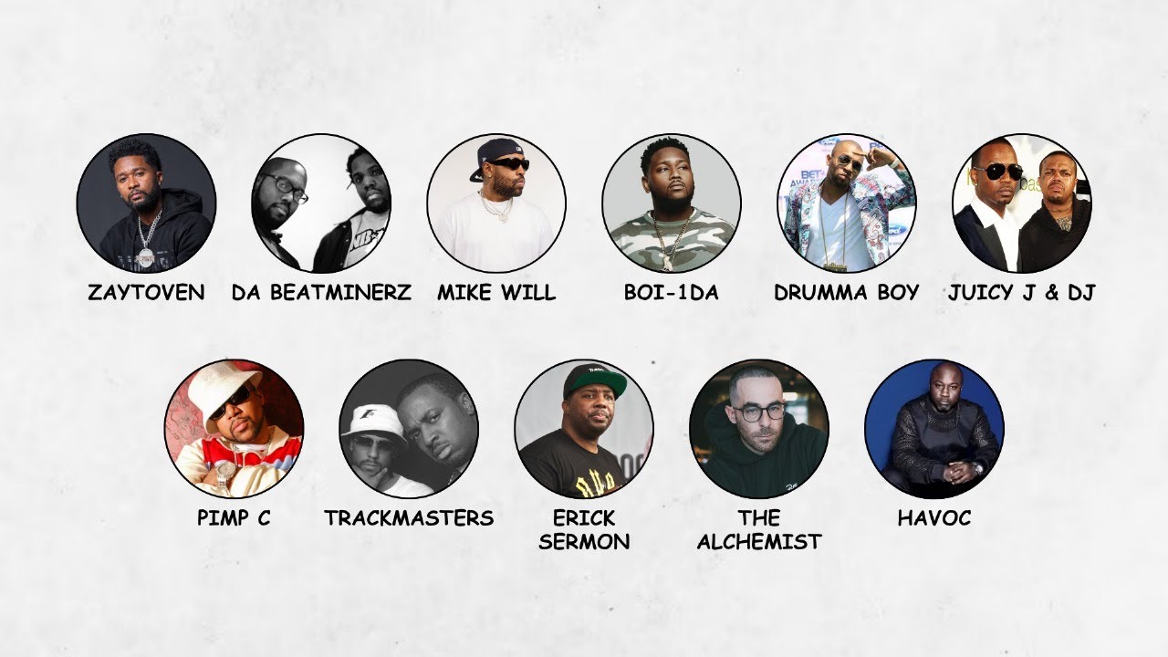 PART 2: Every BEST Hip Hop Producer Explained in 11 Minutes