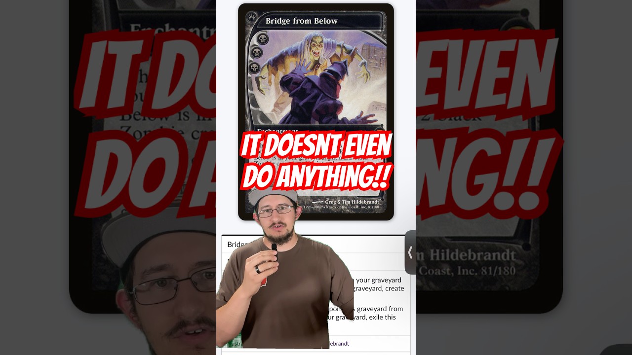 A Do-Nothing Enchantment That Got BANNED In Modern1 #reels #mtg #modern #competitve