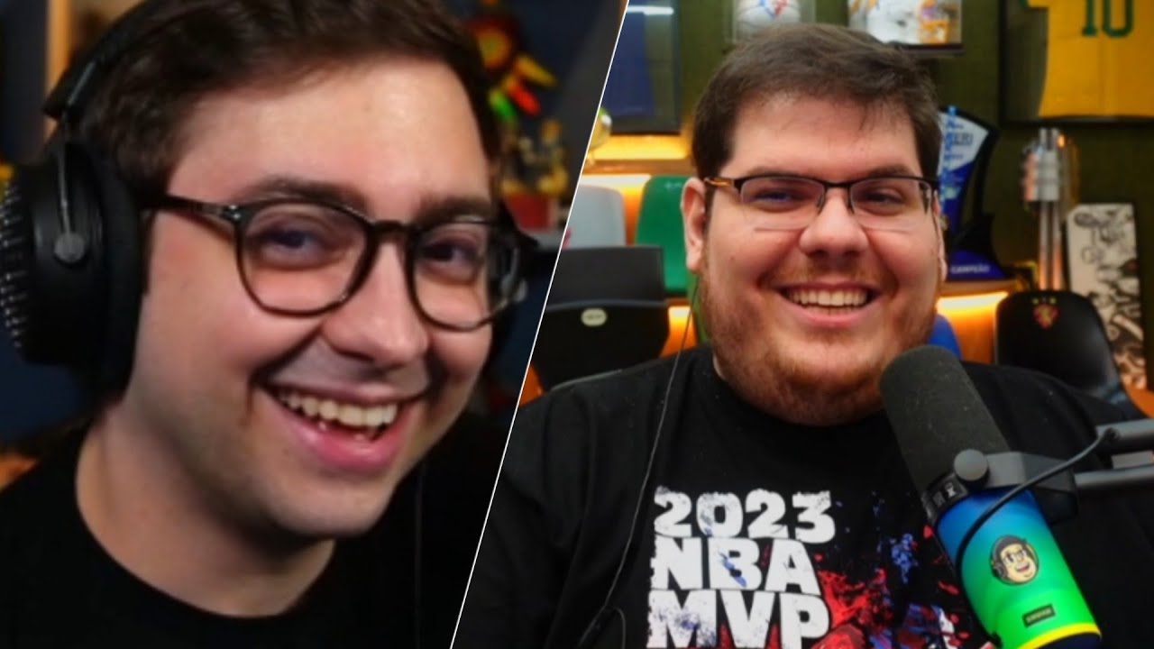 CAZÉ INVADlU A LIVE DO ALAN E FEZ ELE PARTICIPAR DE UM PODCAST KKKKK