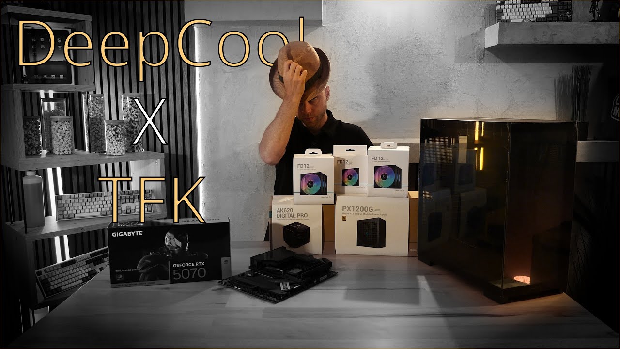 🖤Amikor a Színek Életre Kelnek: A DeepCool Szörnyeteg Megszületett | i9-14900K + RTX 5070 Build