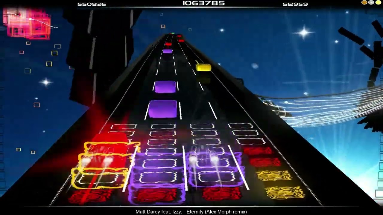 Matt Darey feat. Izzy - Eternity (Alex M.O.R.P.H. Remix) (Audiosurf) - DVE