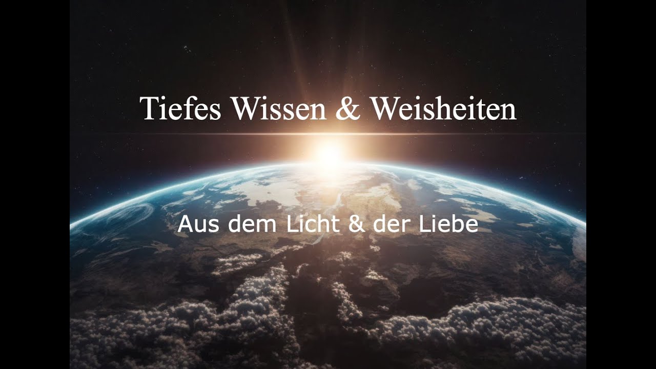 Vom Weltlichen Denken & Leben in`s Licht - In das Bewusstsein der Liebe