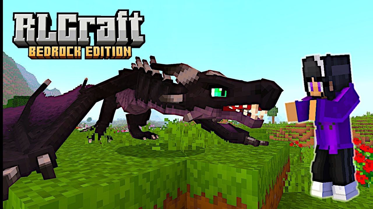 Найти ТЁМНОГО ДРАКОНА в RLCraft?! / Minecraft RLCraft Bedrock edition