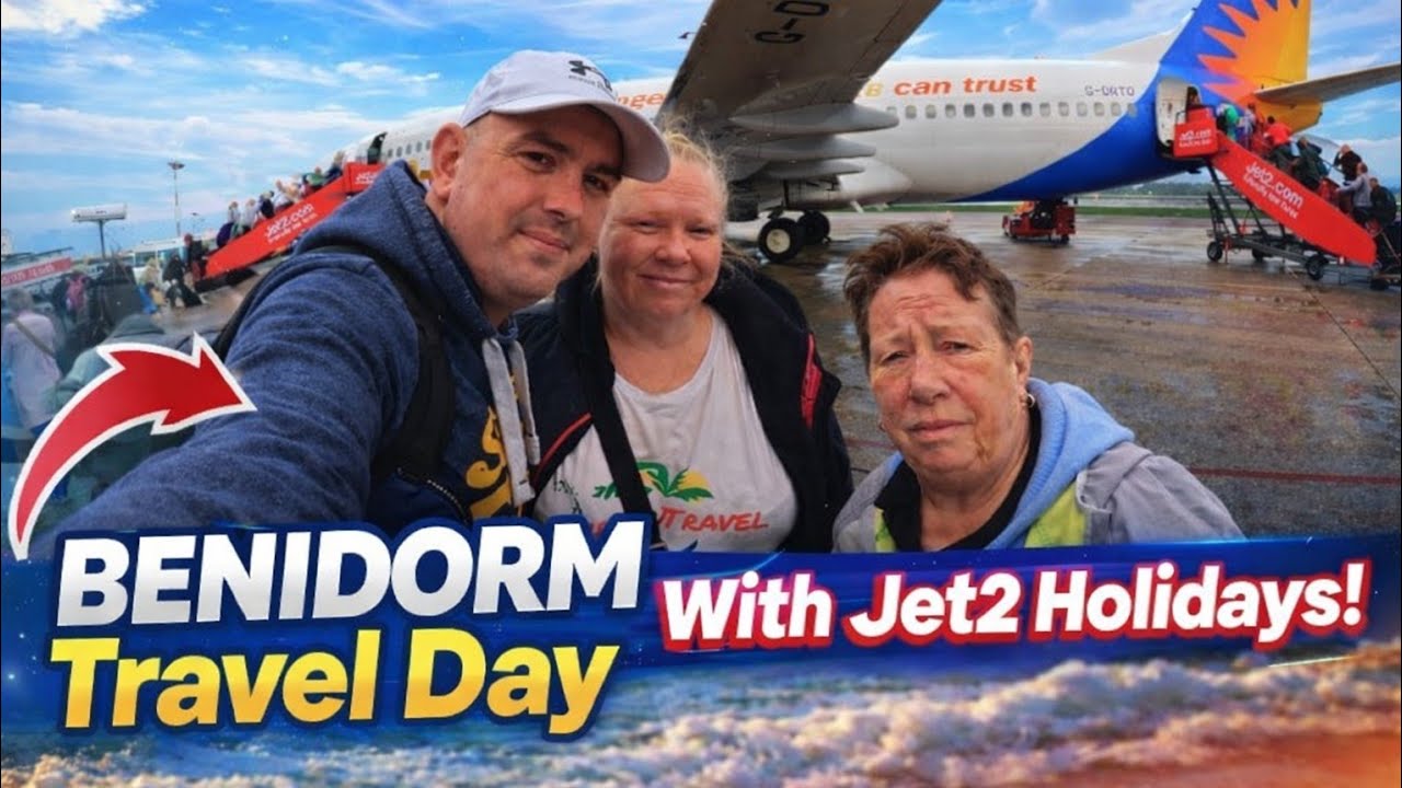 Midlands To Mediterranean! BENIDORM Travel Day With Jet2 Holidays!