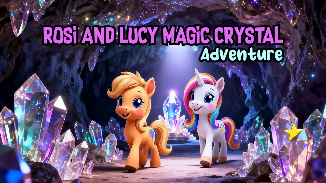 Rosi and Lucy’s Magic Crystal Adventure #3danimation #mylittlepony #kidsstory #bedtimestory #ponies