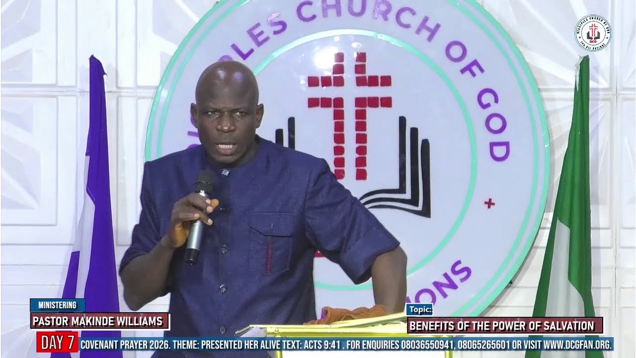 BENEFITS OF THE POWER OF SALVATION BY PASTOR MAKINDE WILLIAMS