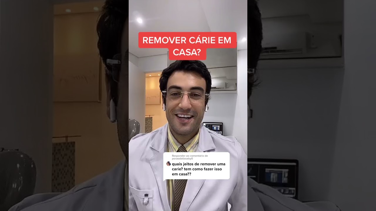 COMO REMOVER A CÁRIE EM CASA?