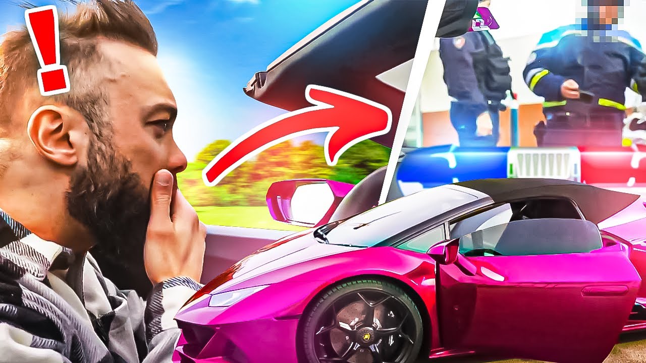 CETTE LAMBORGHINI TERRORISE LES VILLAGEOIS