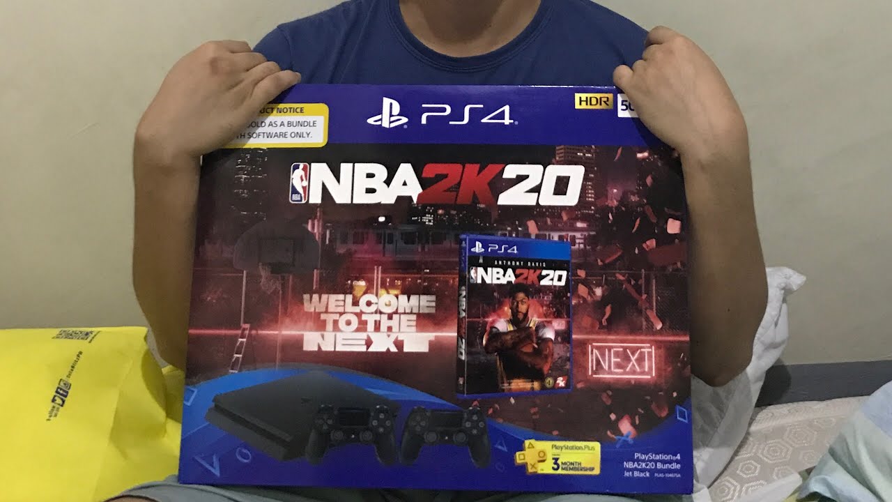 Bumili ako ng PS4 slim sa Datablitz store | PlayStation 4 Slim NBA2K20 Bundle Unboxing.