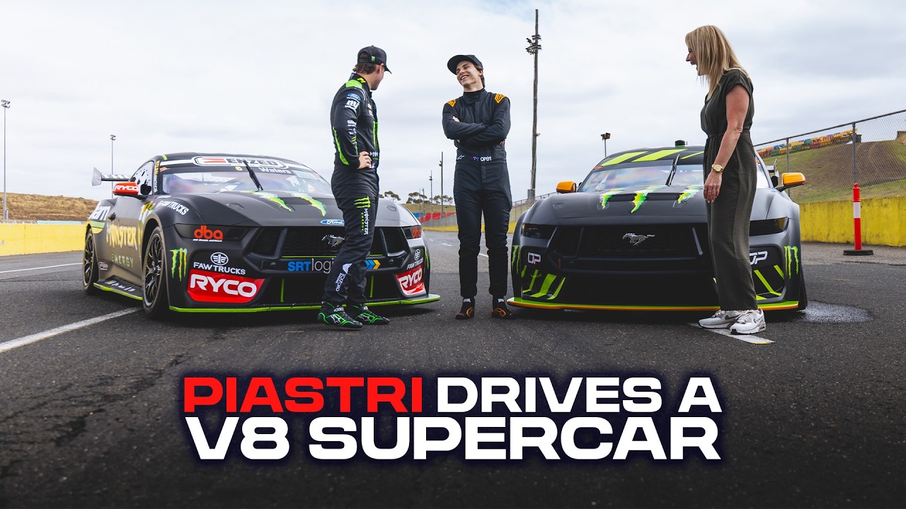 ONBOARD: Oscar Piastri Samples A Supercar At Calder Park | 2026 Repco Supercars Championship