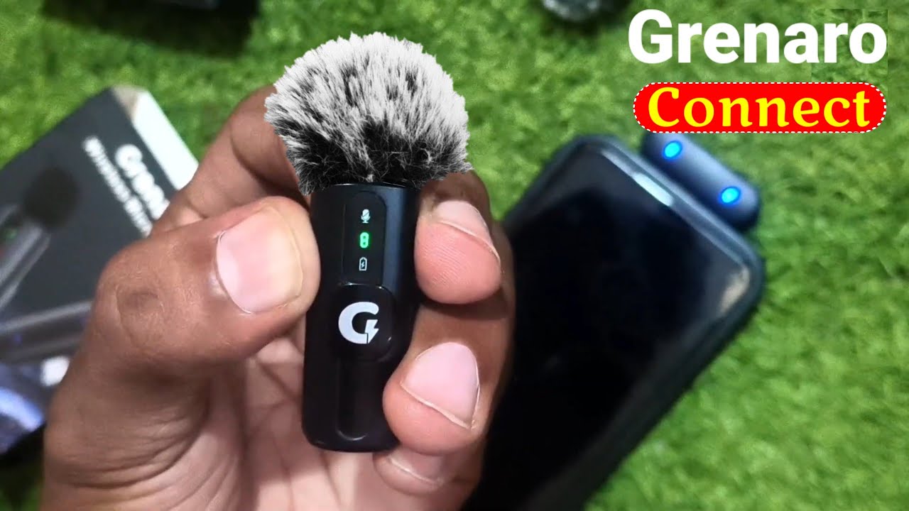 Grenaro s12 Wireless Microphone How To Connect || Grenaro Mic Connect Kaise Kare