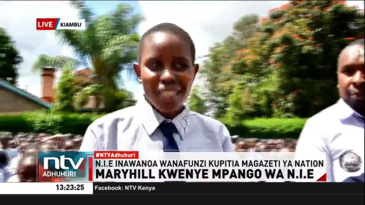 Mpango Wa NiE wafika Shule ya Wasichana ya Kitaifa ya Maryhill, Kiambu