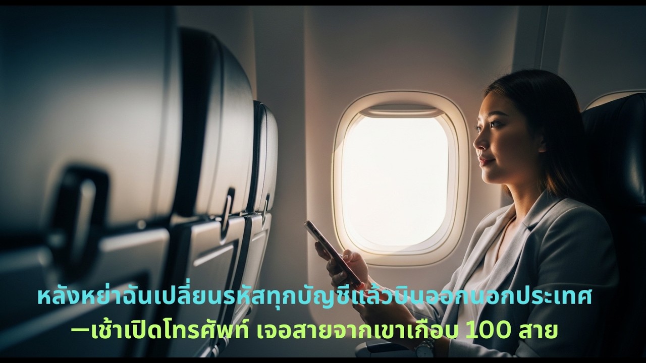 หลังหย่าฉันเปลี่ยนรหัสทุกบัญชีแล้วบินออกนอกประเทศ—เช้าเปิดโทรศัพท์ เจอสายจากเขาเกือบ 100 สาย