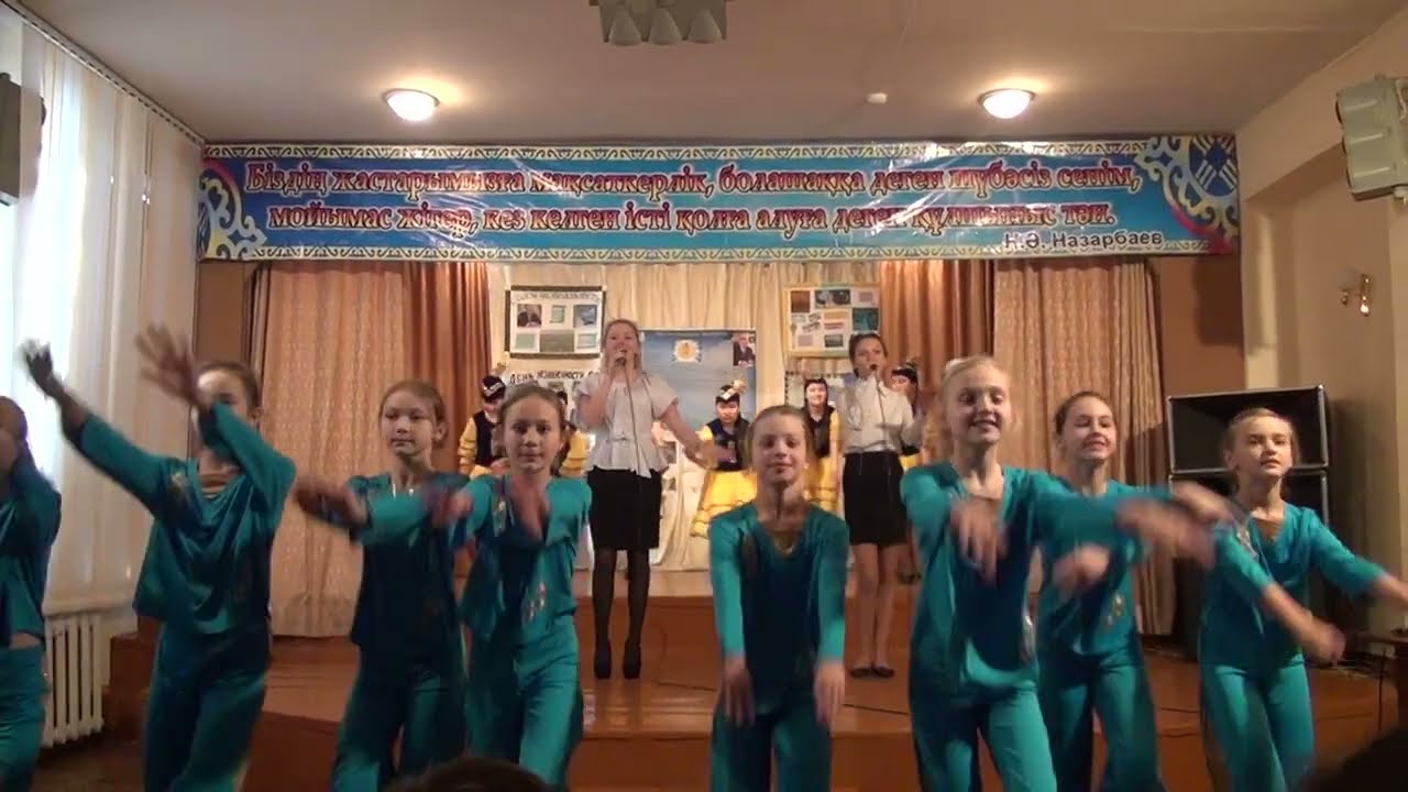 Жаса Казахстан. Анна и Адель. Театр эстрады Серпантин. гимназия №9