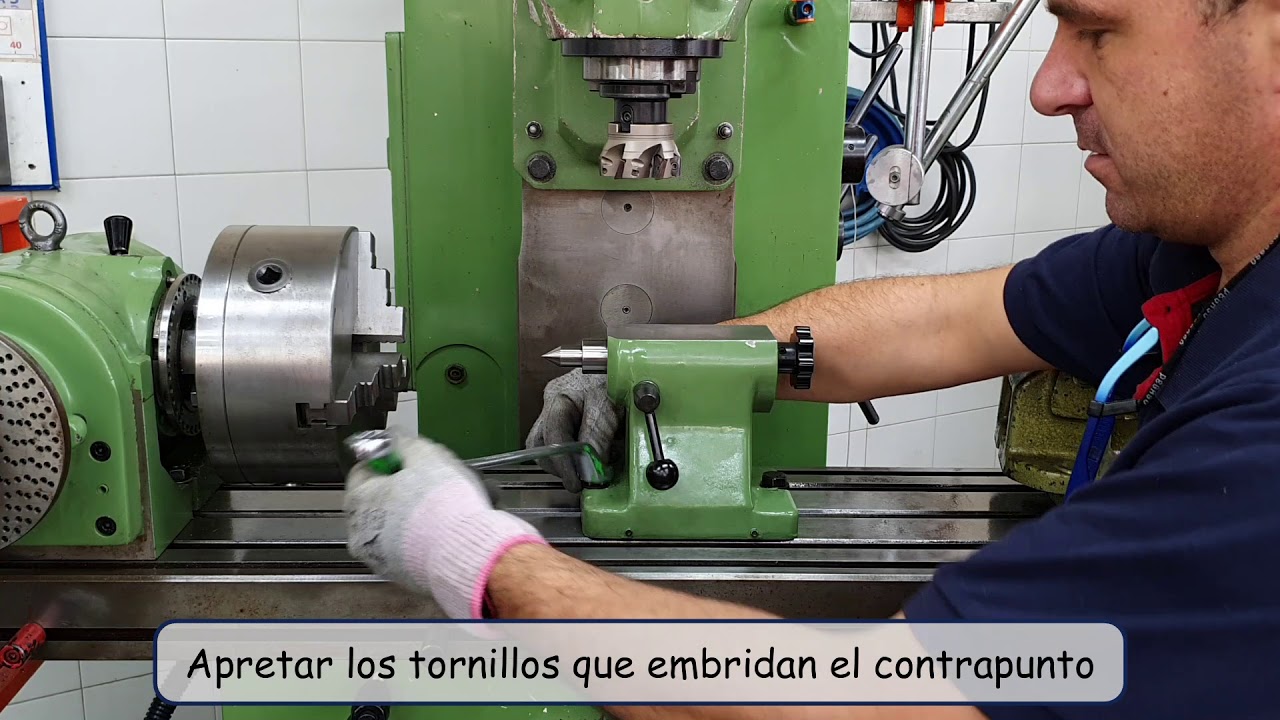 Mecanizar caras del hexágono de la tuerca