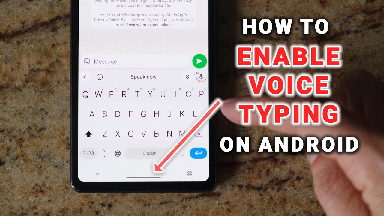 How to Enable Voice Typing on Android - Full Guide