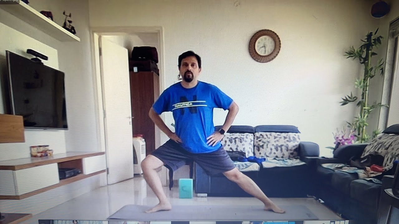 10 Min Hip opening with Shivam yoga studio ( morning yoga )