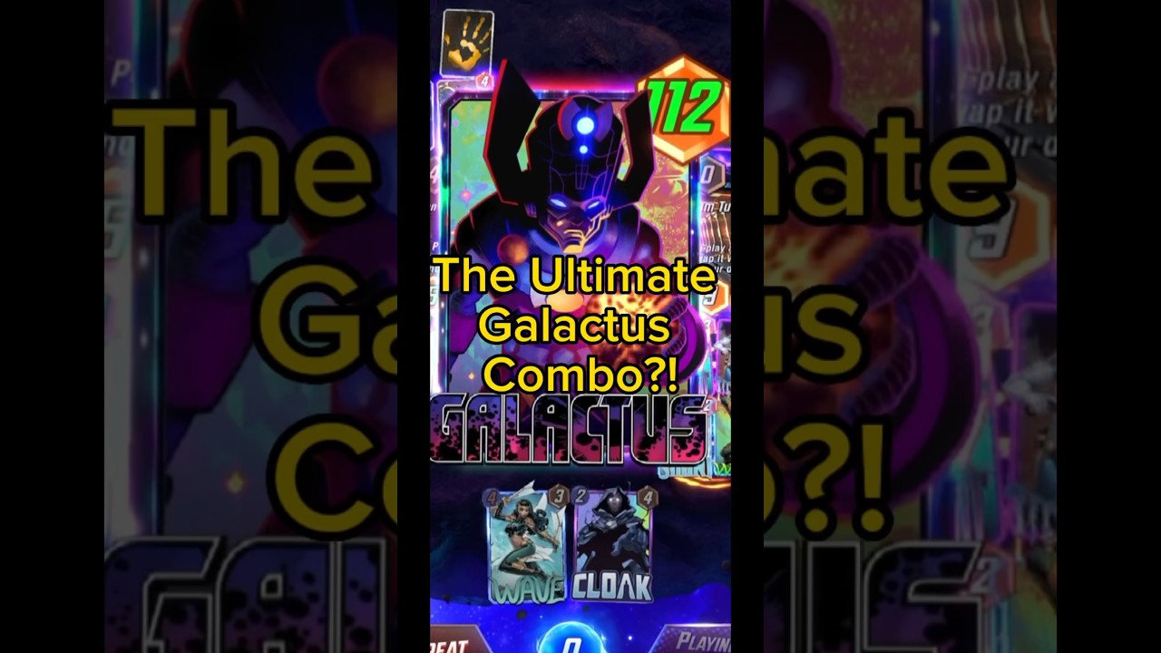 Kneel before the real Galactus! | Marvel Snap #marvelsnap #galactus #shorts