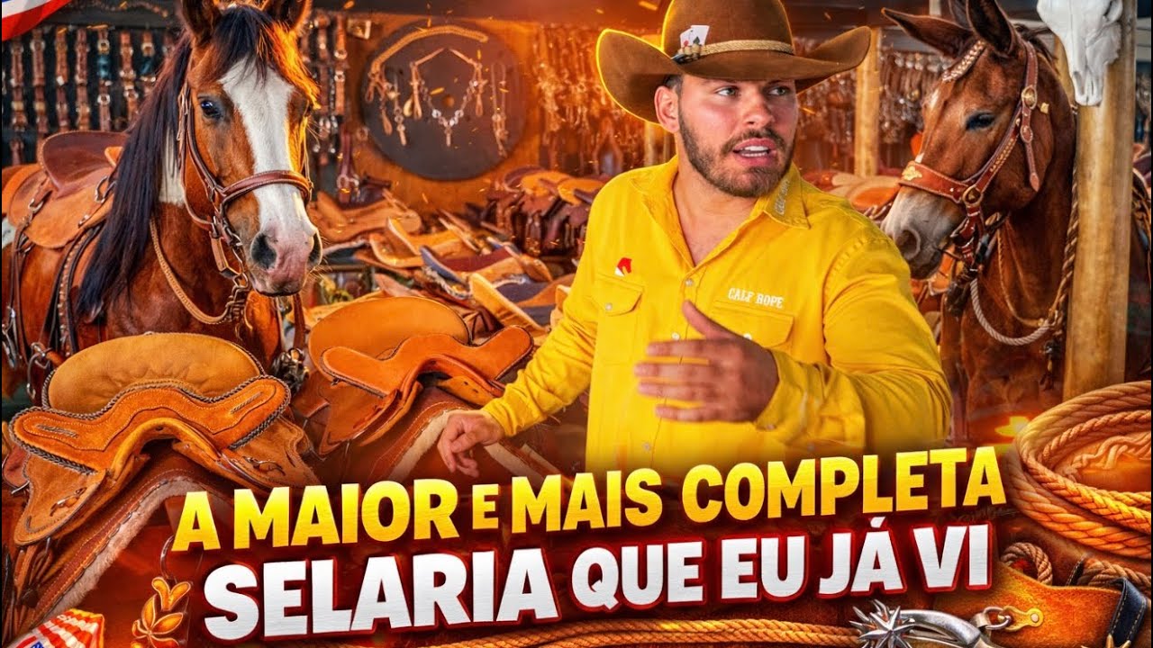 Uma das maiores e mais completas selarias para os muladeiros e boiadeiros do Brasil!!!🤠🤩