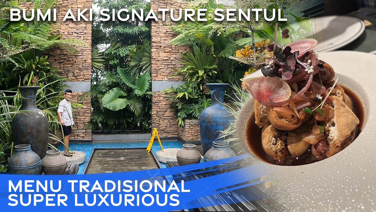 Menu Tradisional Super Luxurious - Bumi Aki Signature Sentul