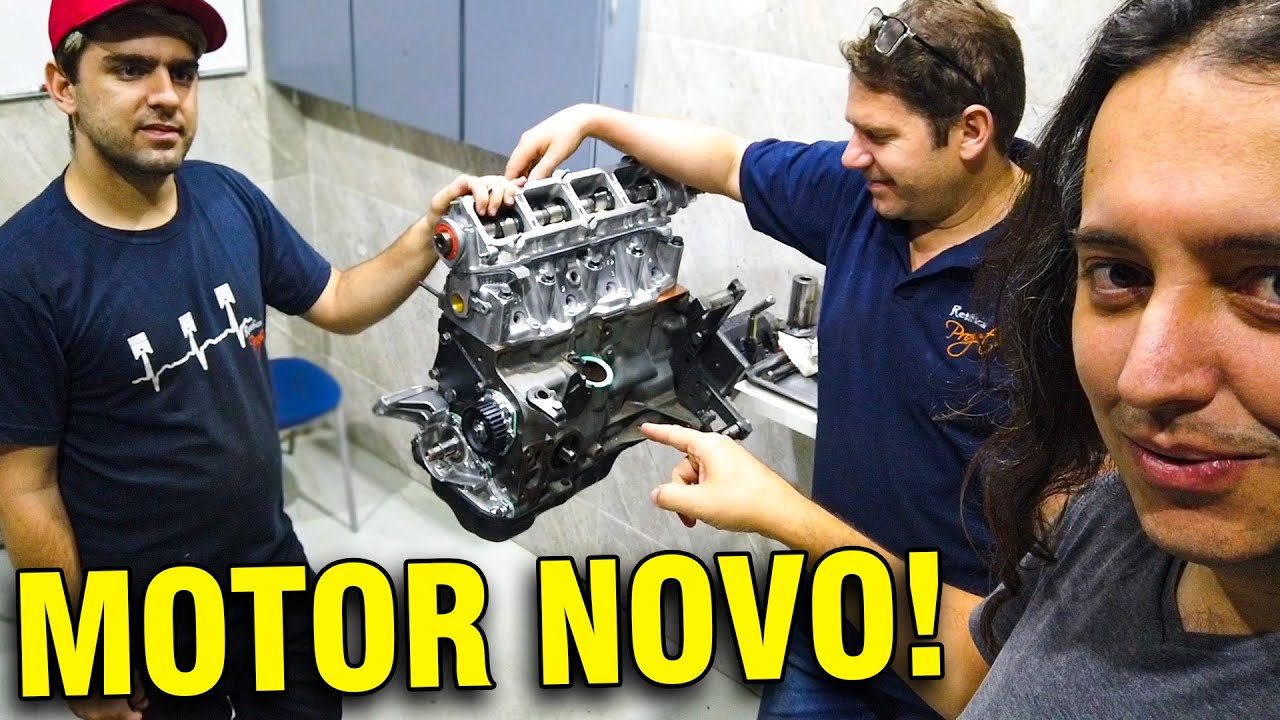MOTOR ZERADO PARA O FIAT TIPO DA CAROL! FT. @RetificaProjeto