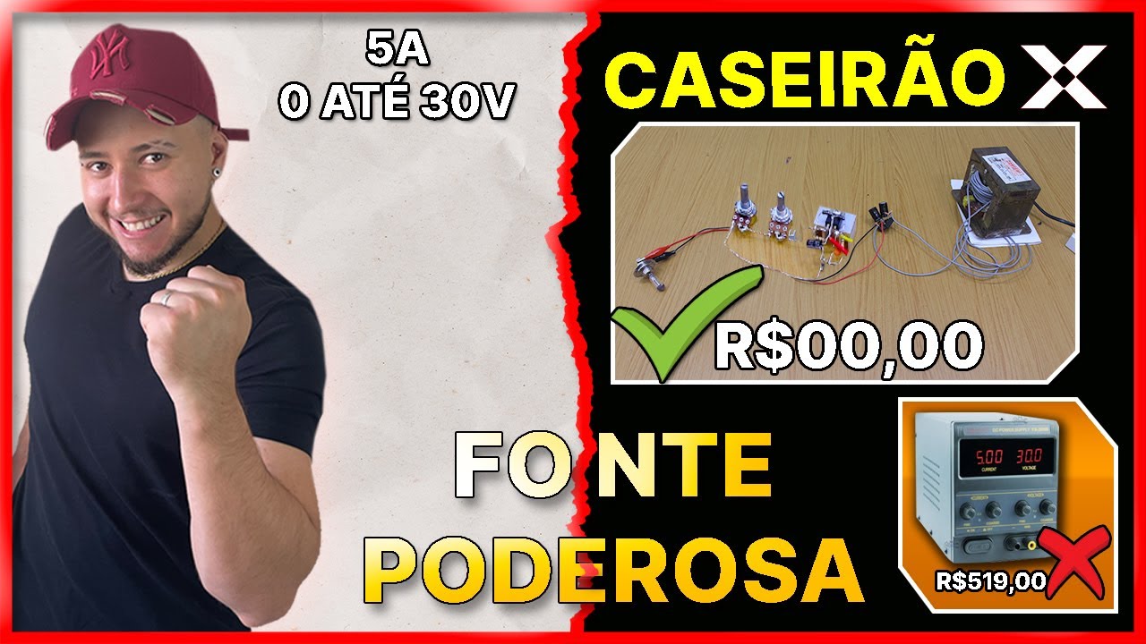 Como Fazer FONTE PODEROSA 100% CASEIRÃO