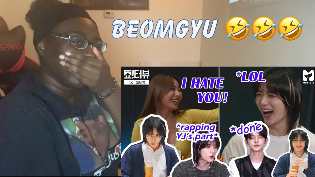 TXT Beomgyu being himself for 12 minutes straight||REACTION