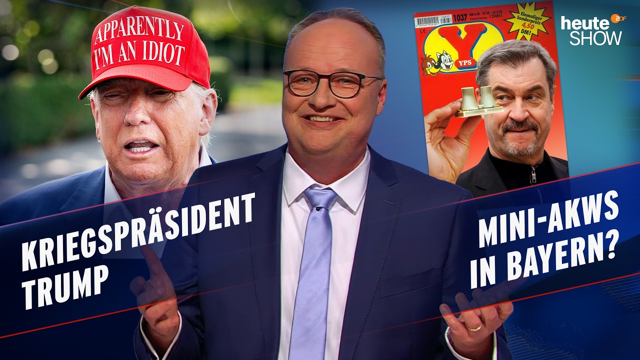 Trumps Iran-Krieg | Atom-Comeback? | Brandmauer im EU-Parlament bröckelt | heute-show vom 20.03.2026