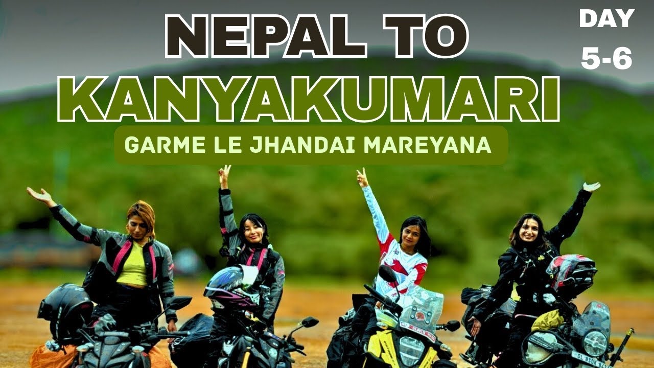 ANDHRA PRADESH ENTRY GARIYO// PUBLIC REACTION ON 4 LADYRIDERS// DAY 5-6//