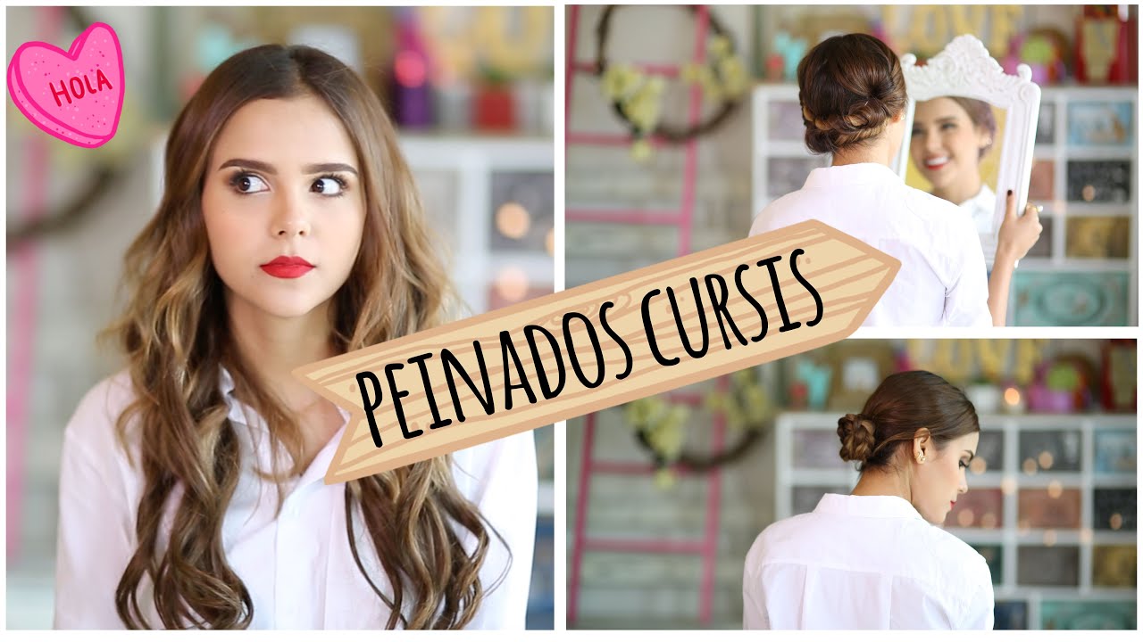 PEINADOS SÚPER FÁCILES PARA FEBRERO ♥ - Yuya