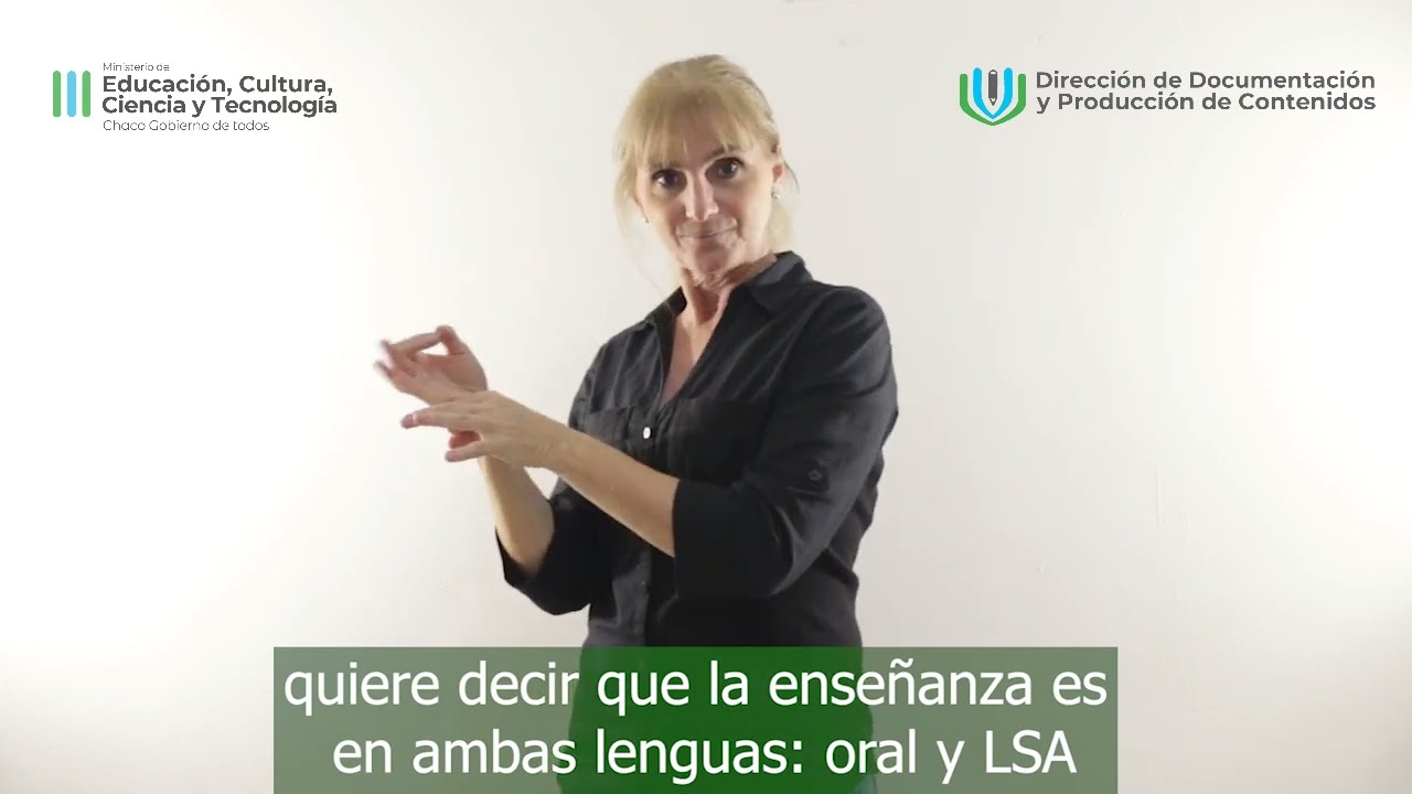 EDUCACIÓN EN LSA
