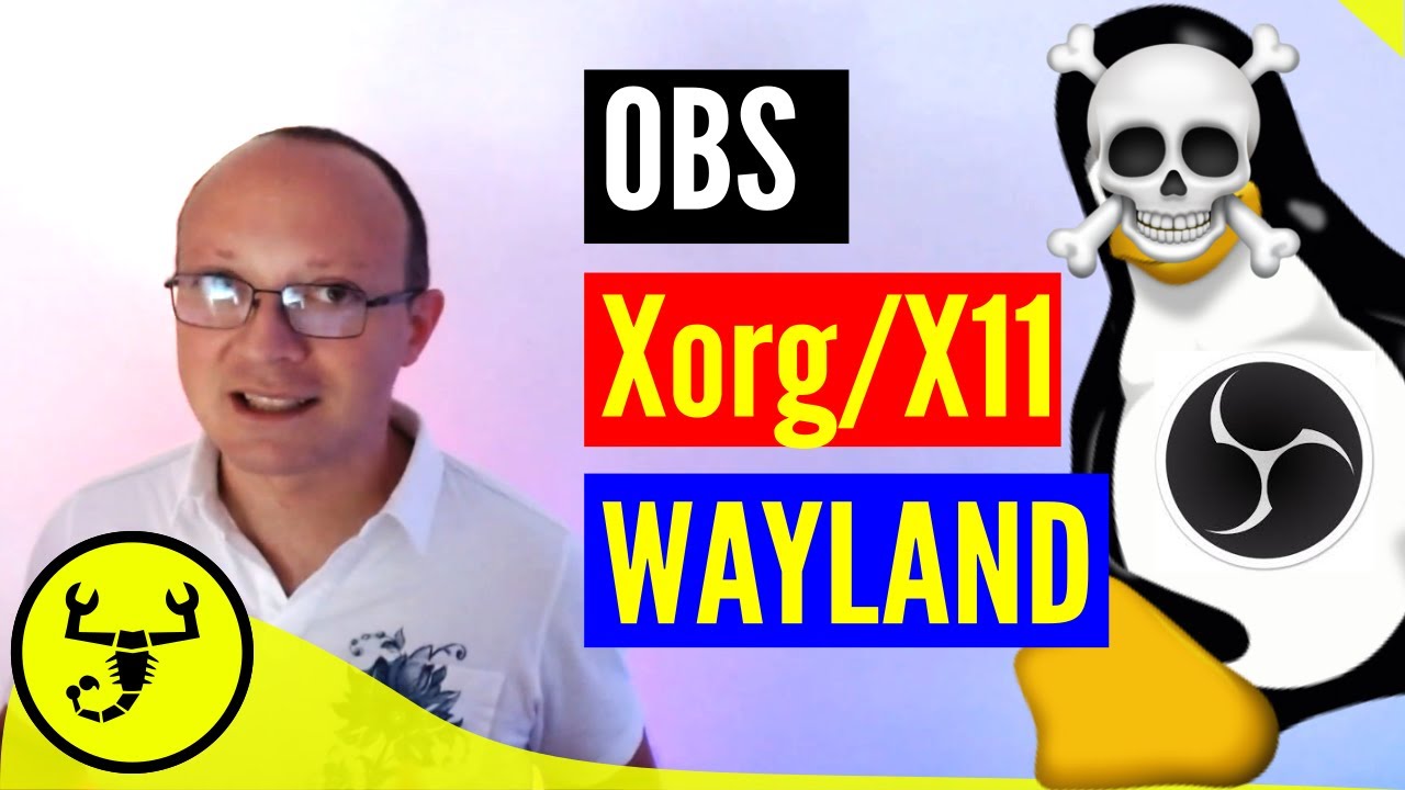 ☠ OBS Linux Xorg/X11 vs Wayland vs gnome screencast + sound recorder
