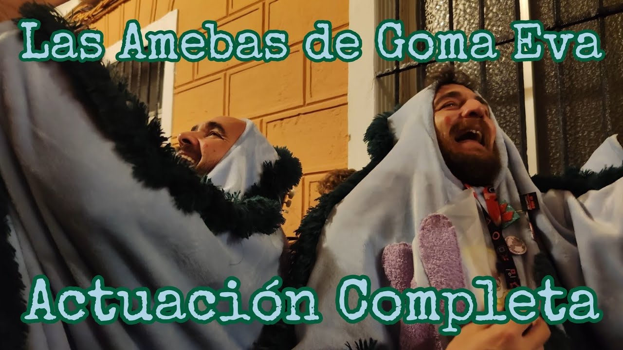 Chirigota Callejera «Las Amebas de Goma Eva». Actuación Completa. Carnaval de Cádiz 2025.