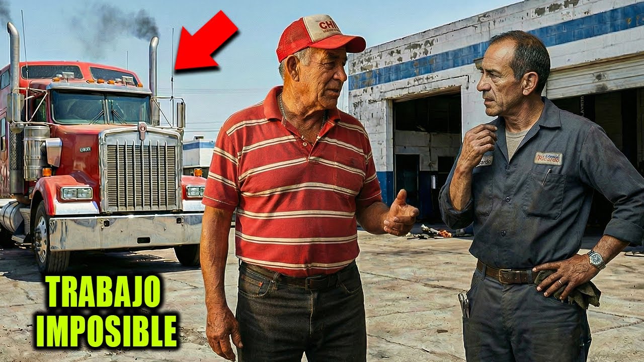 “nadie Se Anima A Arreglarlo”, Le Dijo El Camionero Al Mecánico Desempleado, Señalando El Camión