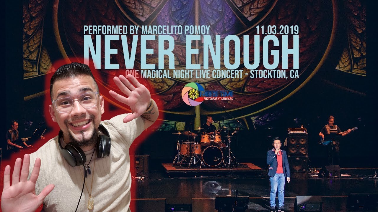 Marcelito Pomoy - Never Enough REACTION