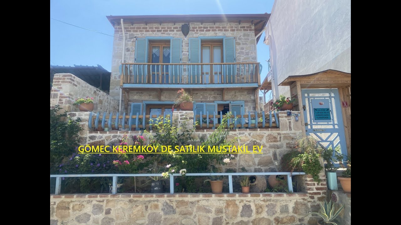 BALIKESİR GÖMEC KEREMKÖY DE SATILIK MUSTAKİL EV.KOD:2649.HÜSEYİN ÇALIŞKAN:0,533,522,0028