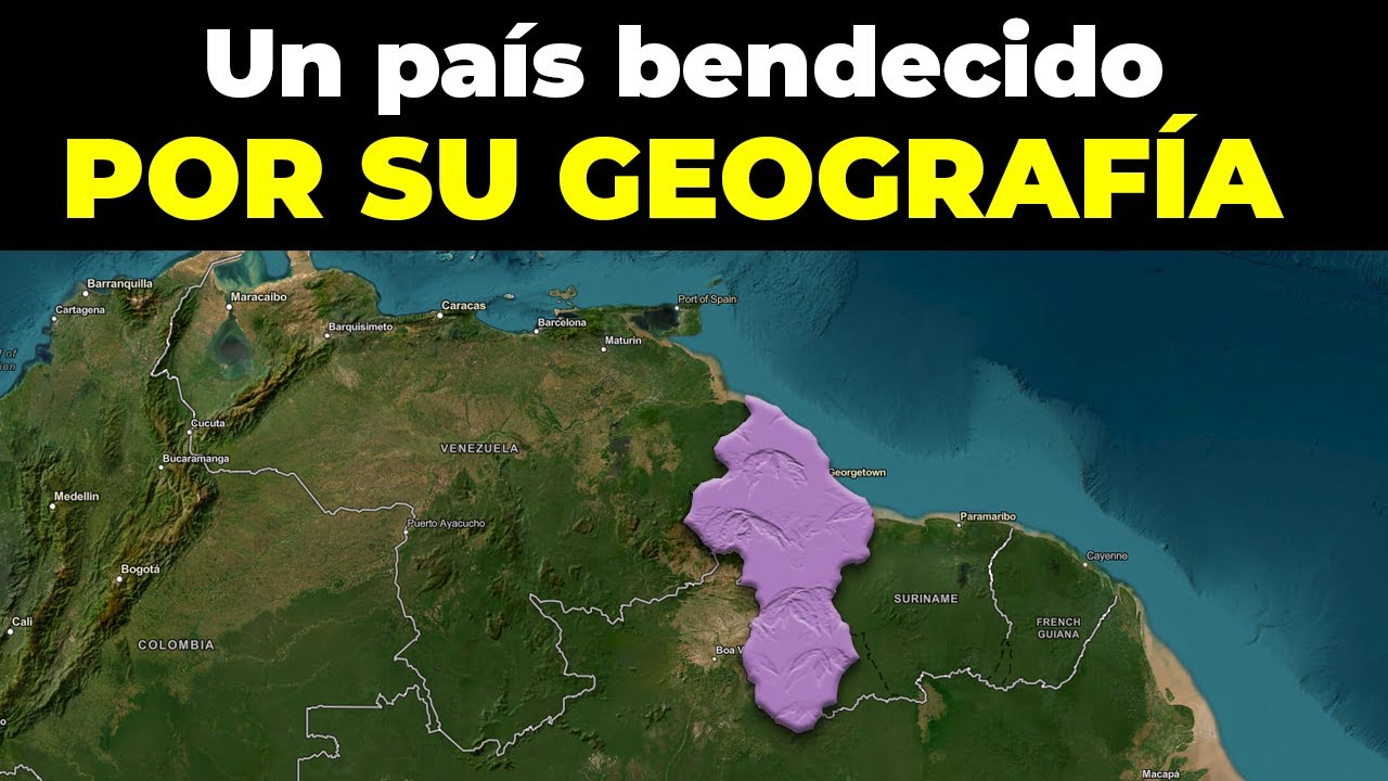 Guayana, el país sudamericano que se hizo rico de la noche a la mañana gracias a su geografía
