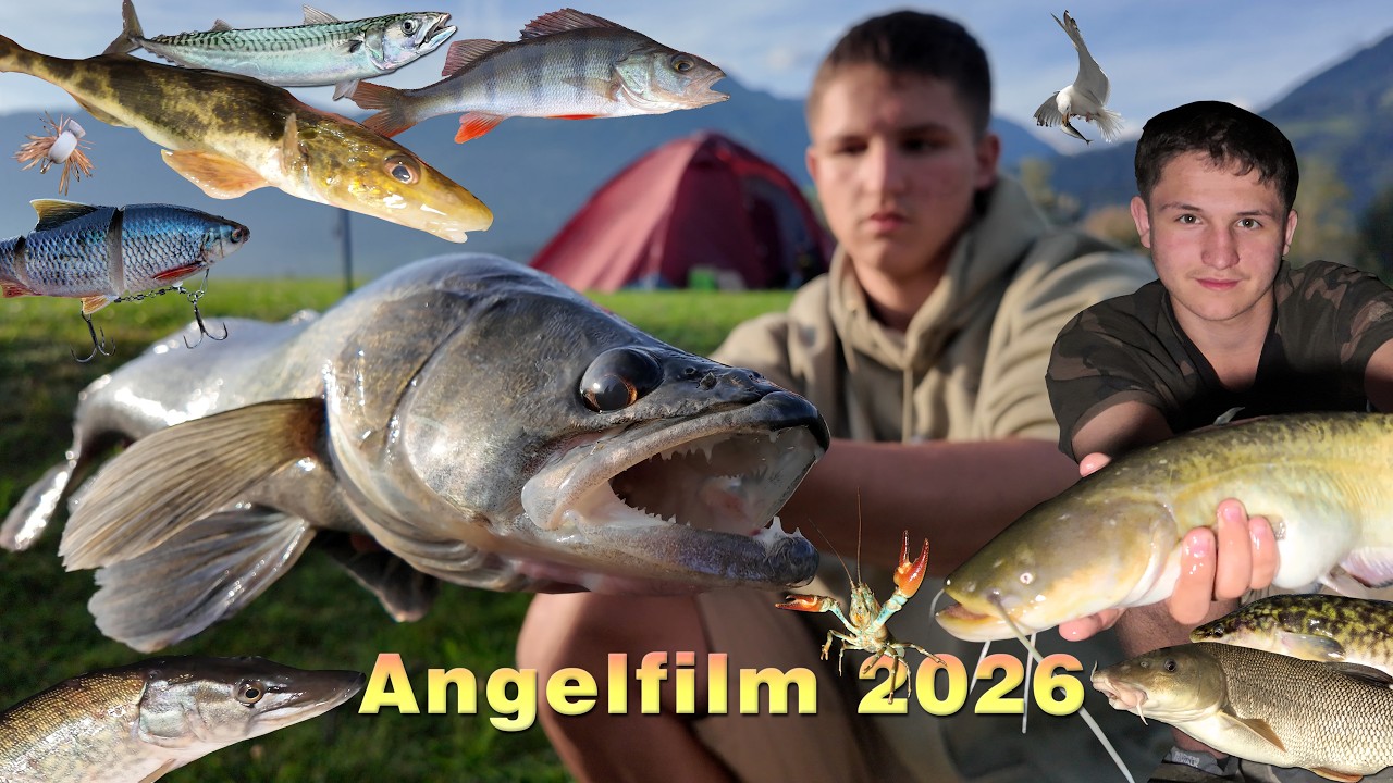 Angeln - Fischen - Angelurlaub Angelfilm 2026 🐟 👀 Best of + Jahresrückblick 2025