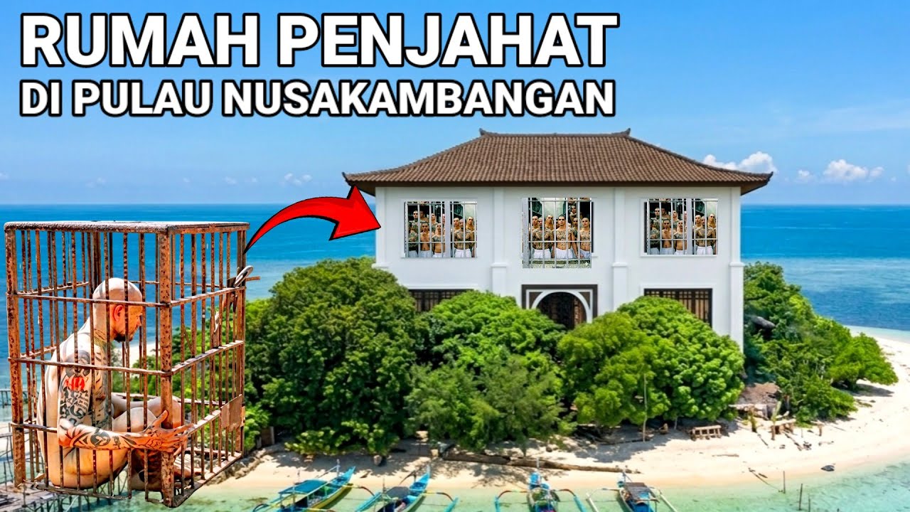 VIRAL..! RUMAH PENJAHAT DI PULAU NUSAKAMBANGAN