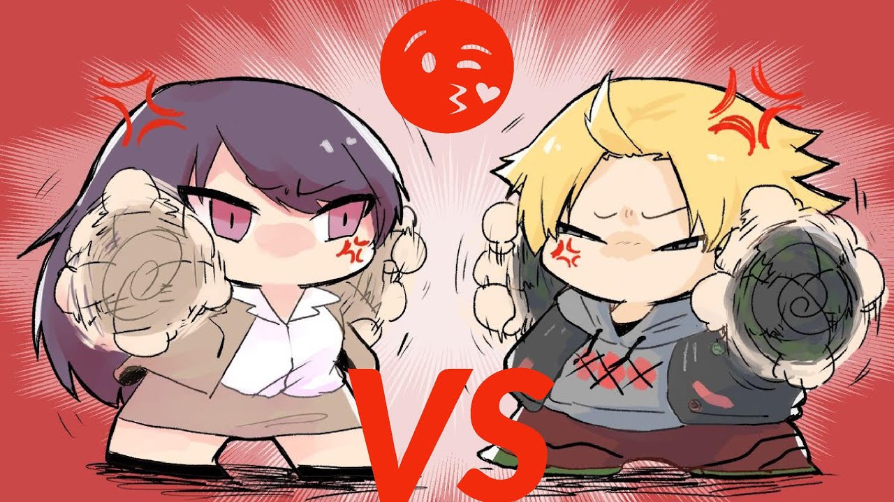 【Nijisanji】Gundou and Kanda argue over who is worse at kissing【Eng Sub】【Gunkan tete#1】