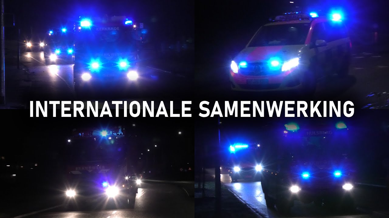 [Pelotonsinzet] Vele hulpdiensten met spoed naar Grip 1 zeer grote flatbrand Cookstraat Heerlen