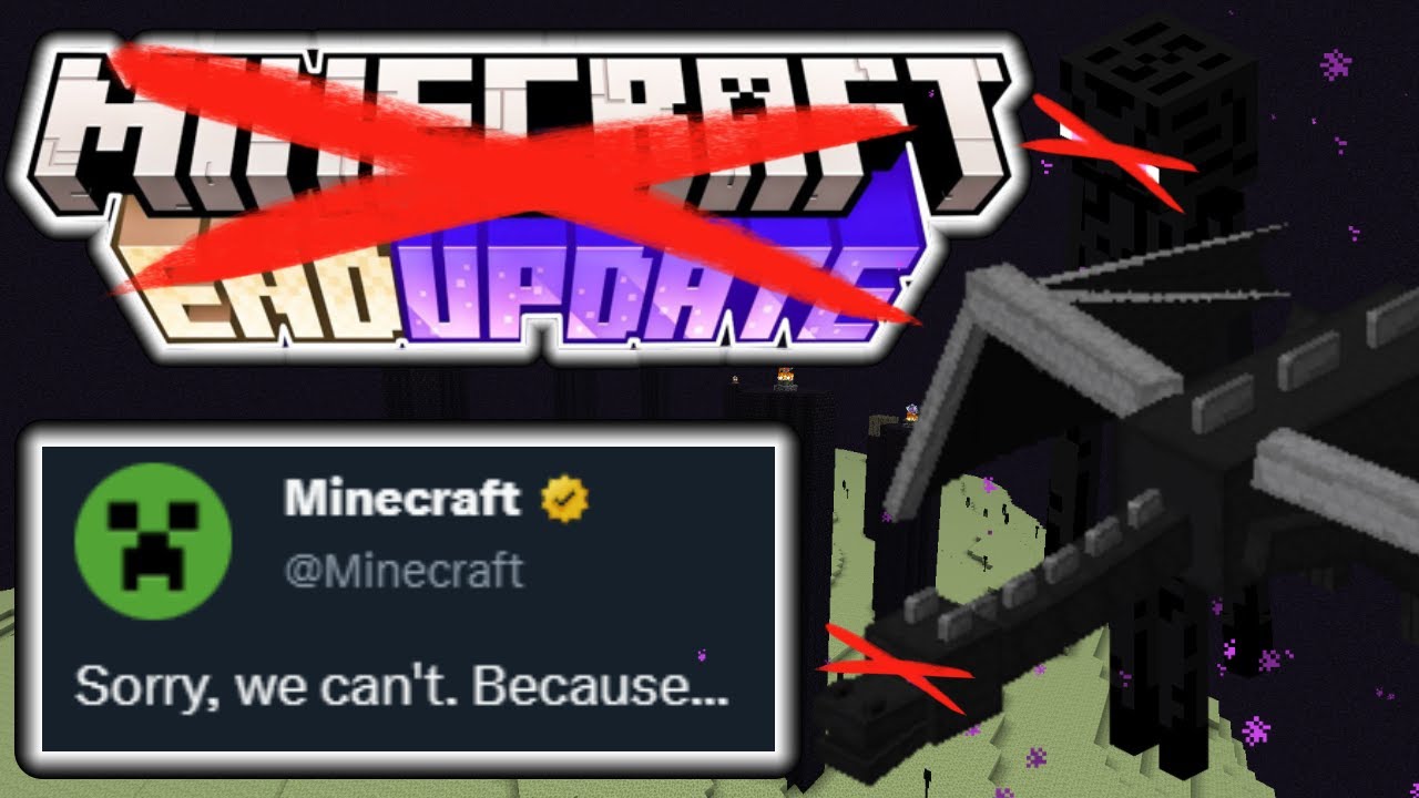 Why Mojang DOESN'T WANT to make the END update