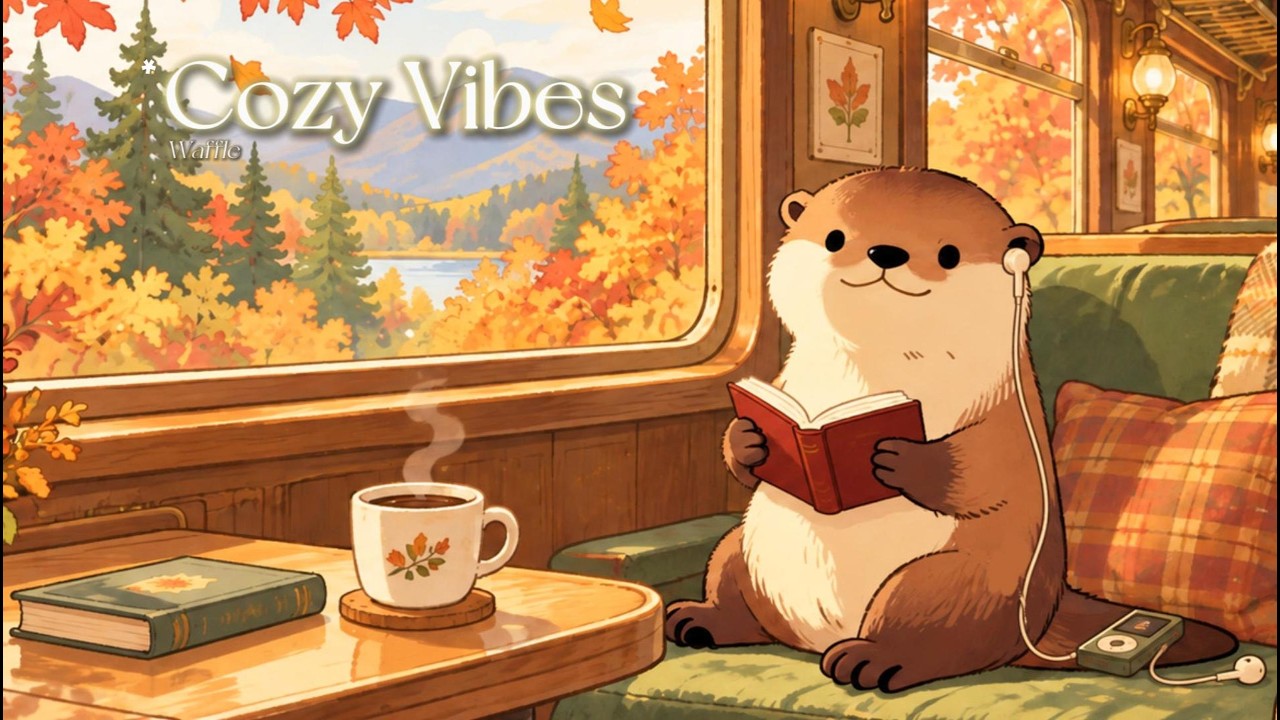 Coffee & Music on the Train ☕ Cozy Lofi #lofihiphop #chillmusic #coffeemusic #studymusic