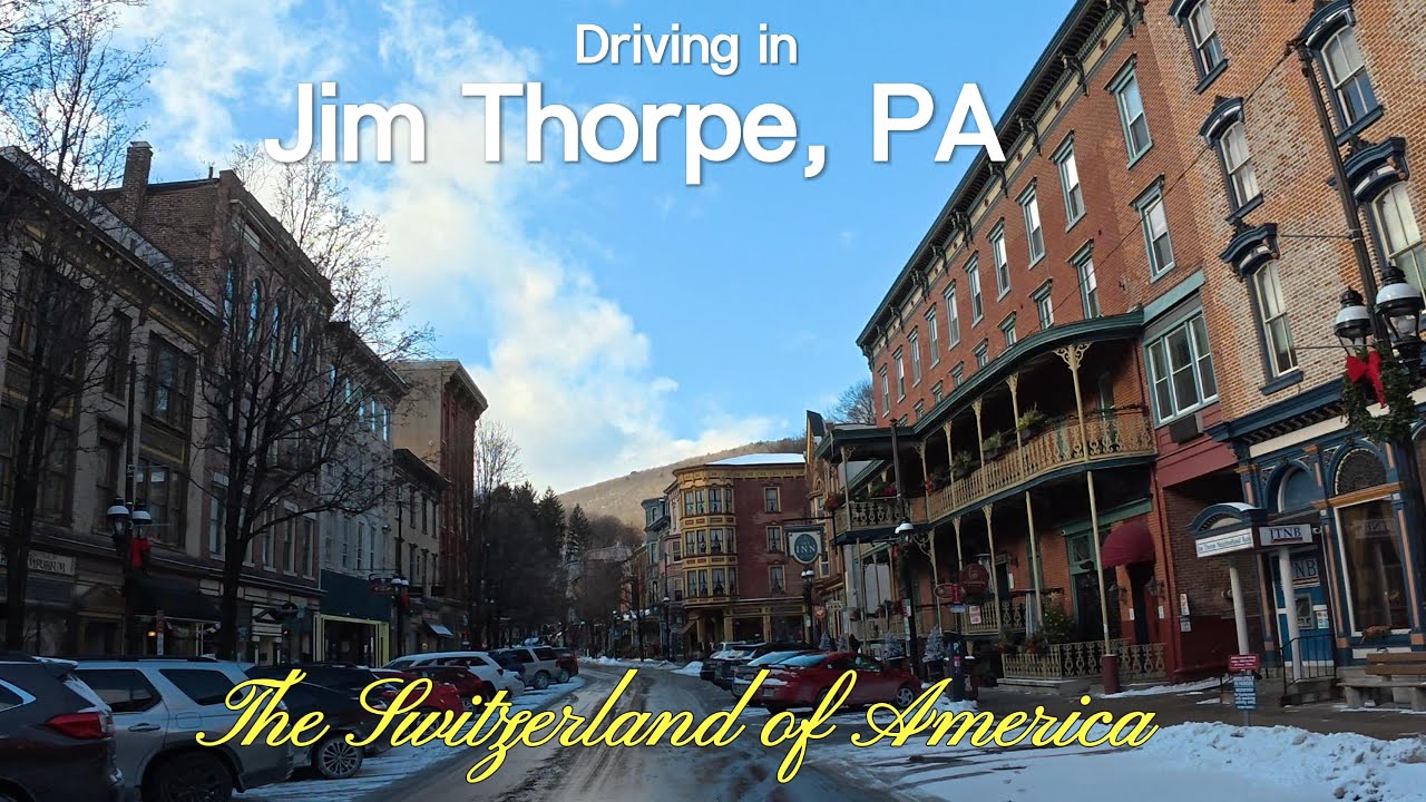 Driving in Jim Thorpe, PA (January 2026)