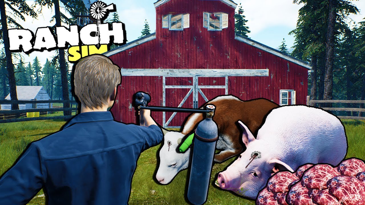 COMPREI uma MÁQUINA de ABATE SILENCIOSO! Ranch Simulator Multiplayer