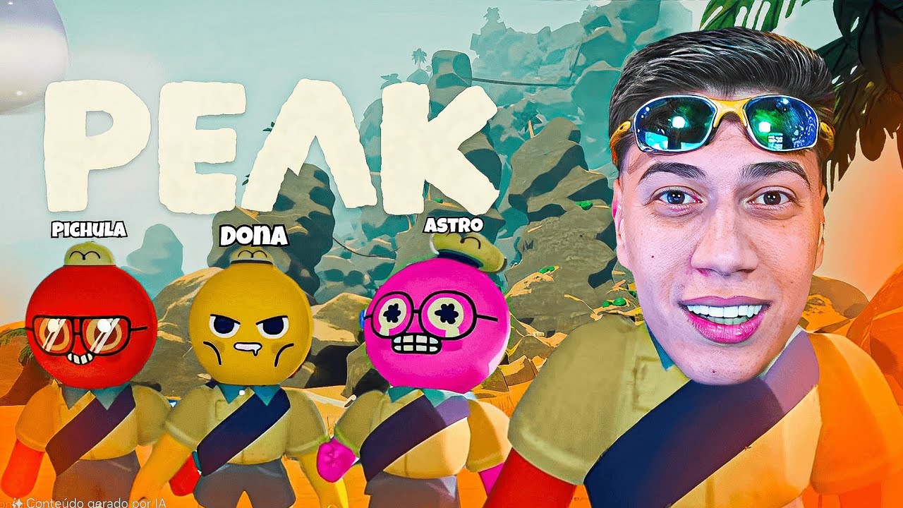 DEU TUDO ERRADO NESSA ESCALADA! YURI22 JOGANDO PEAK COM AMIGOS