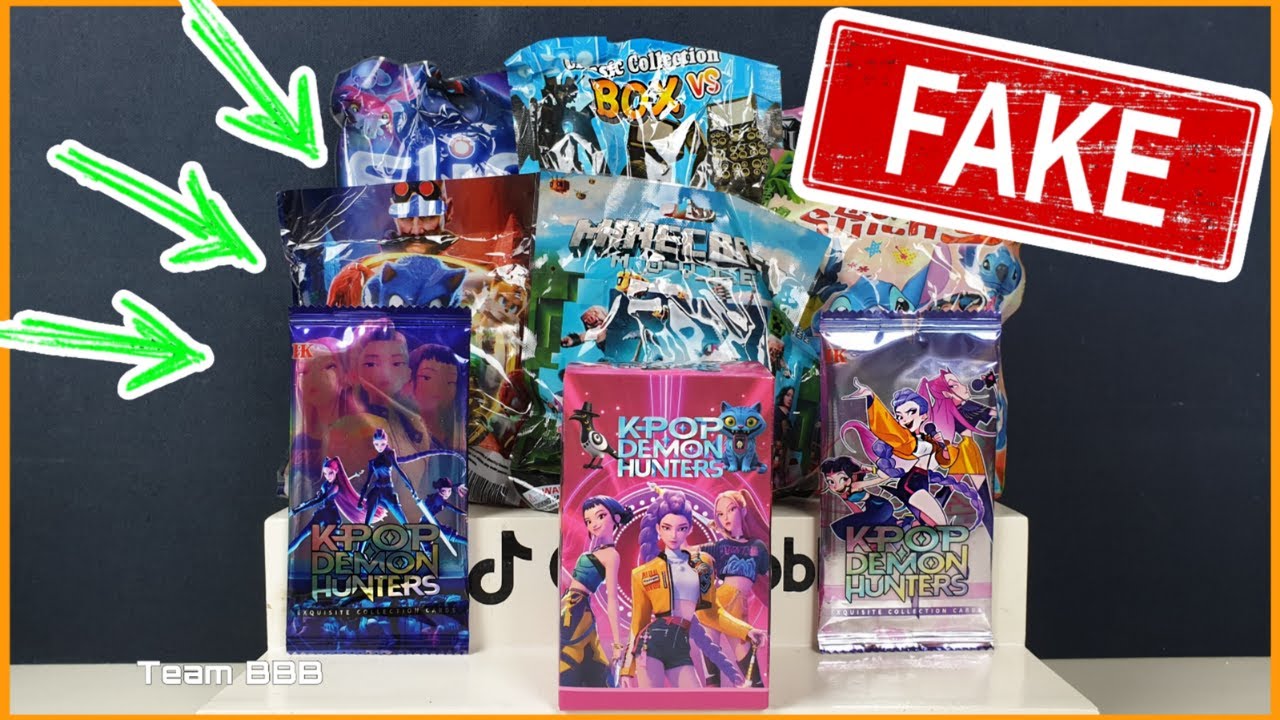 FAKE TOY FRIDAY 8! BOOTLEG BLIND BAGS K Pop Demon Hunters Minecraft   Stitch Sonic Elio