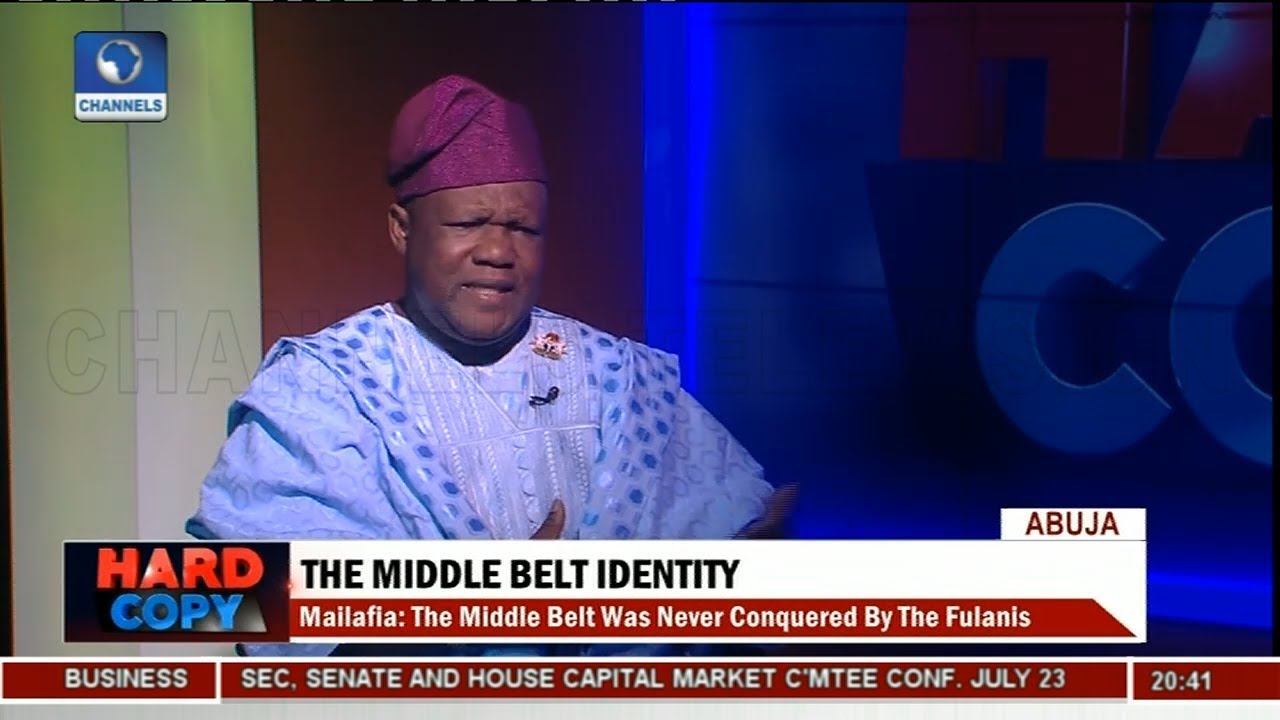 The Middle Belt Not Just A Geographical Expression - Obadiah Mailafia Pt 1 | Hard Copy |