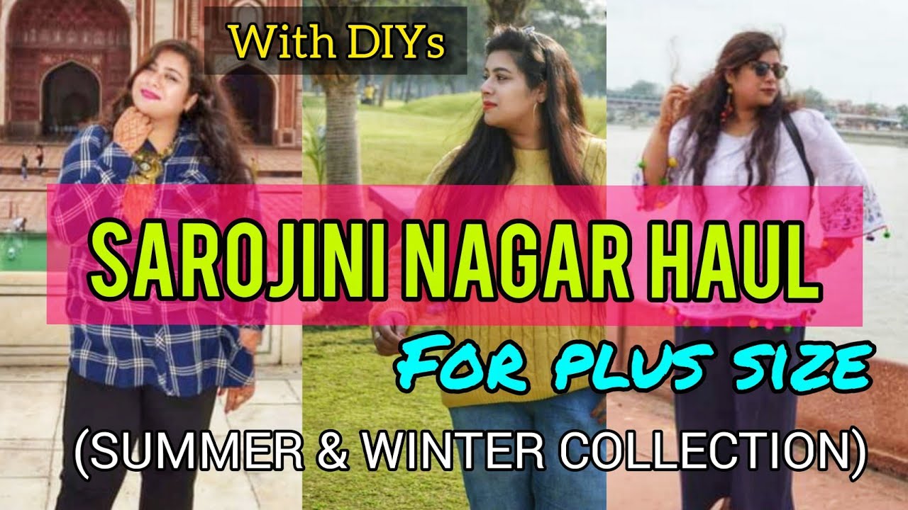 Plus Size Sarojini Nagar Lookbook | Sarojini Nagar Haul  PLUS SIZE | Plus size haul | Sarojini Nagar
